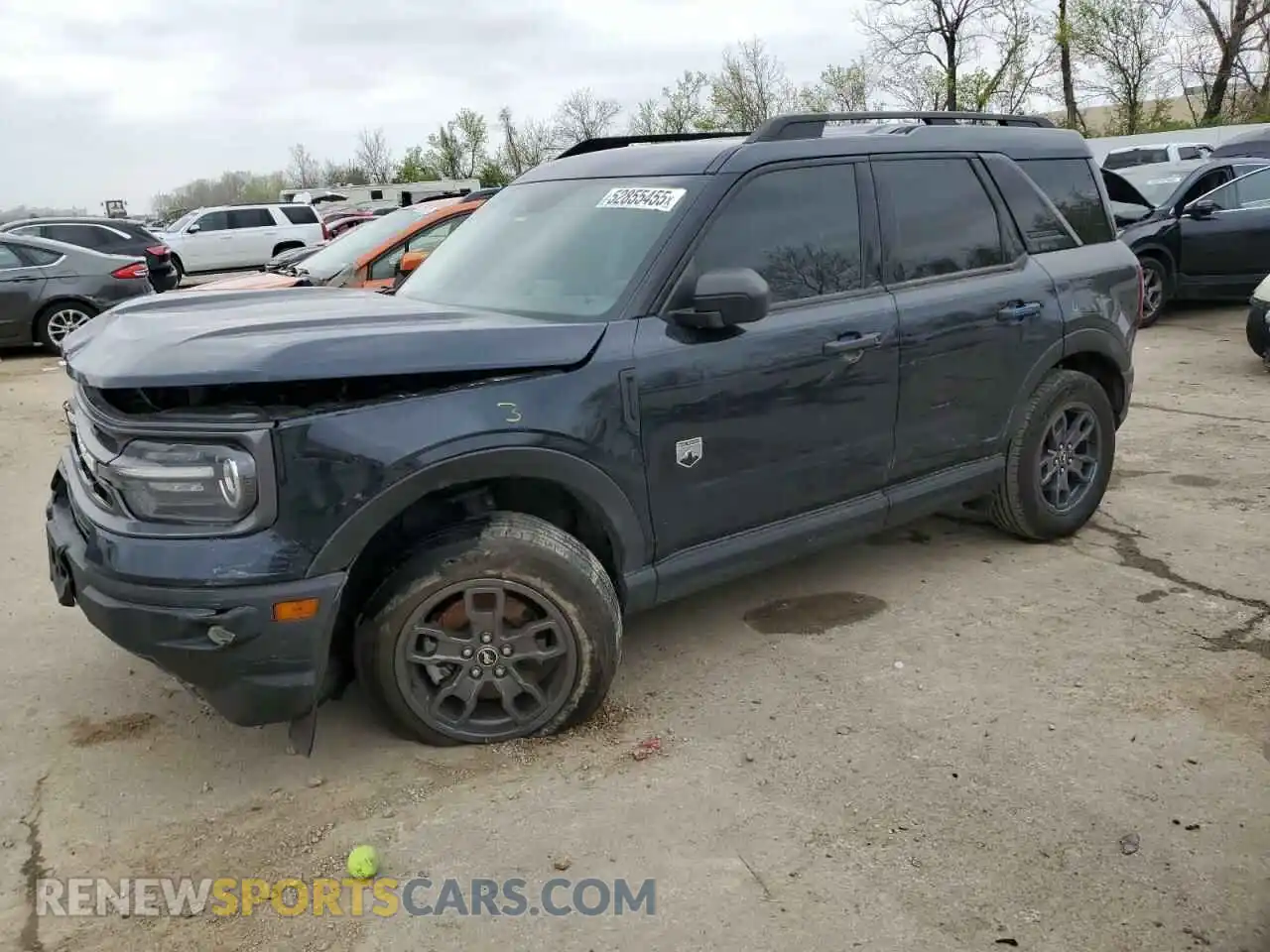 1 fotografías del automóvil dañado 3FMCR9B6XMRB23248 FORD BRONCO 2021