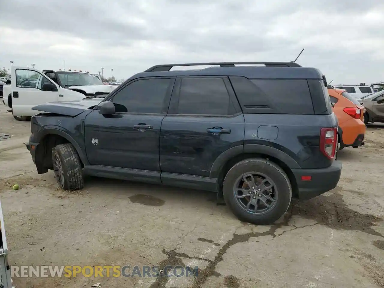 2 fotografías del automóvil dañado 3FMCR9B6XMRB23248 FORD BRONCO 2021