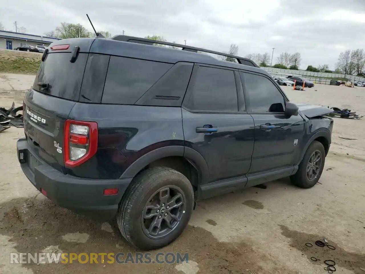 3 fotografías del automóvil dañado 3FMCR9B6XMRB23248 FORD BRONCO 2021