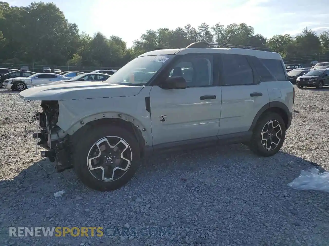 1 Photograph of a damaged car 3FMCR9B6XMRB36064 FORD BRONCO 2021