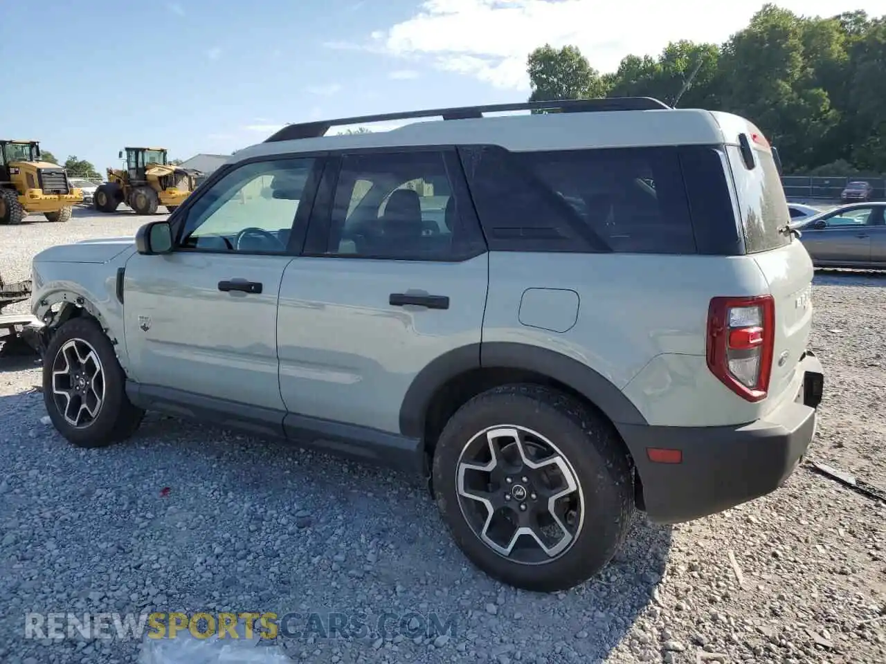 2 Photograph of a damaged car 3FMCR9B6XMRB36064 FORD BRONCO 2021