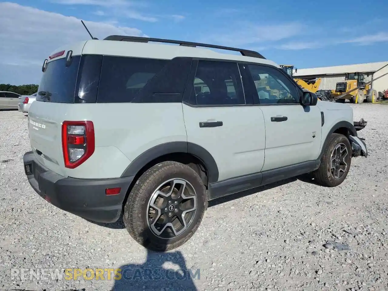 3 Photograph of a damaged car 3FMCR9B6XMRB36064 FORD BRONCO 2021