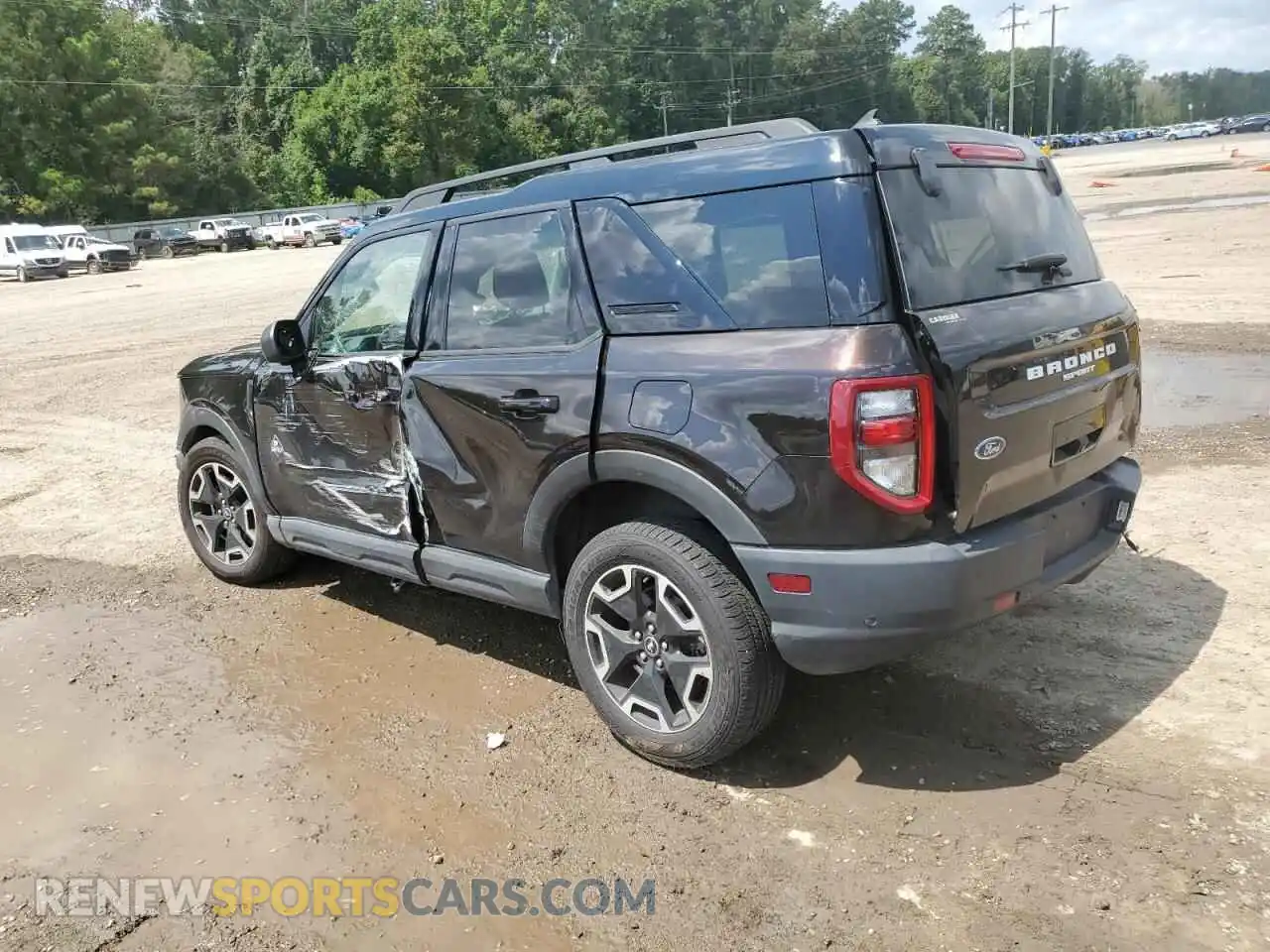 2 Photograph of a damaged car 3FMCR9C60MRA23688 FORD BRONCO 2021