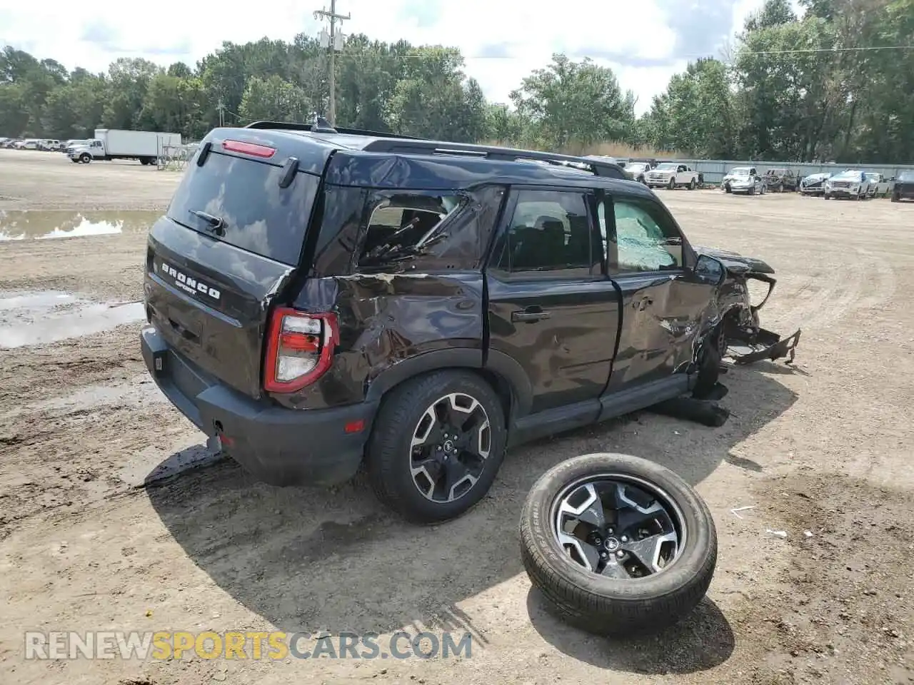 3 Photograph of a damaged car 3FMCR9C60MRA23688 FORD BRONCO 2021