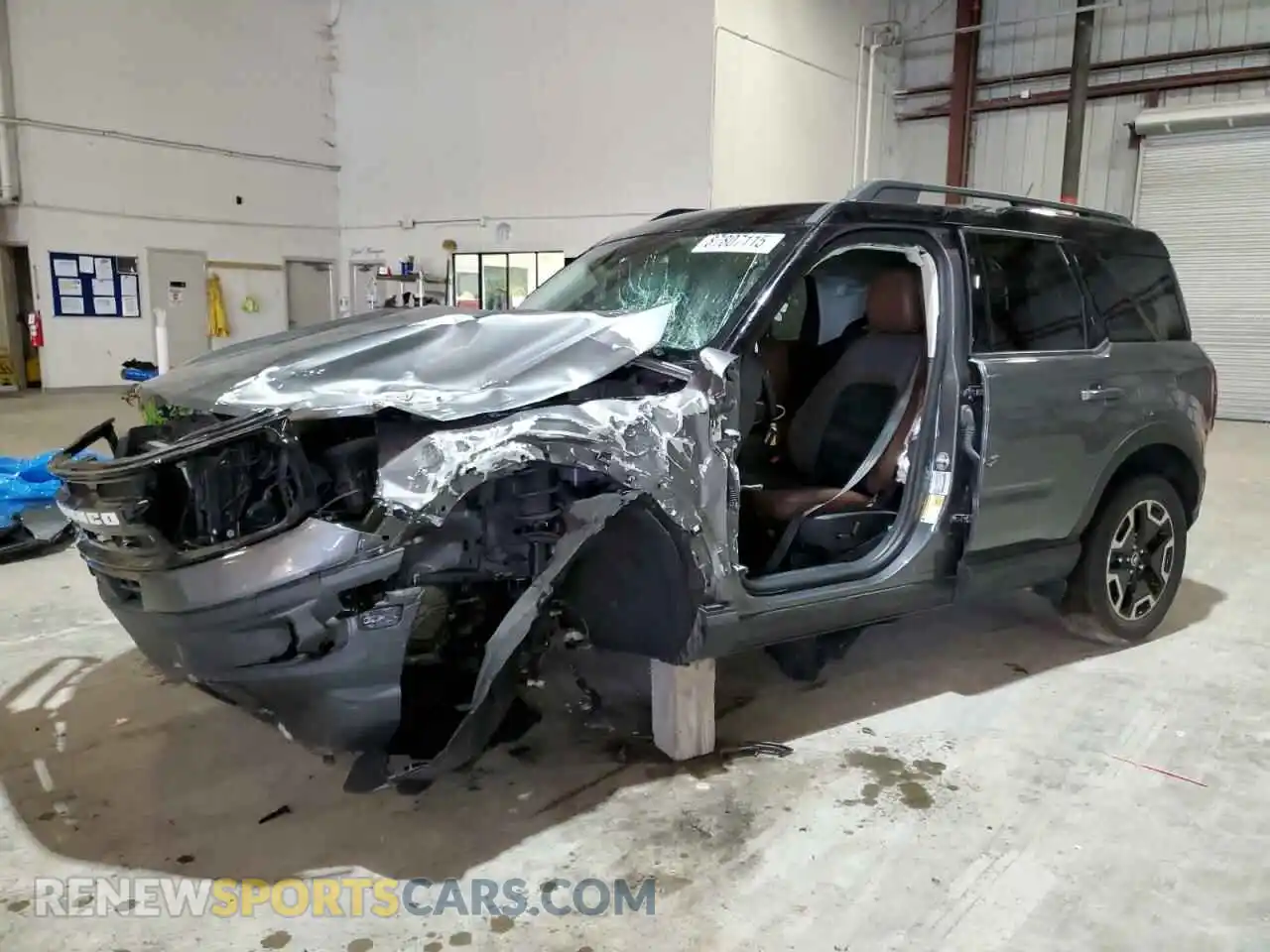 1 Photograph of a damaged car 3FMCR9C60MRA33721 FORD BRONCO 2021