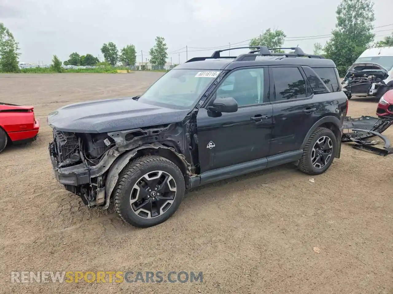 1 Photograph of a damaged car 3FMCR9C60MRB29901 FORD BRONCO 2021
