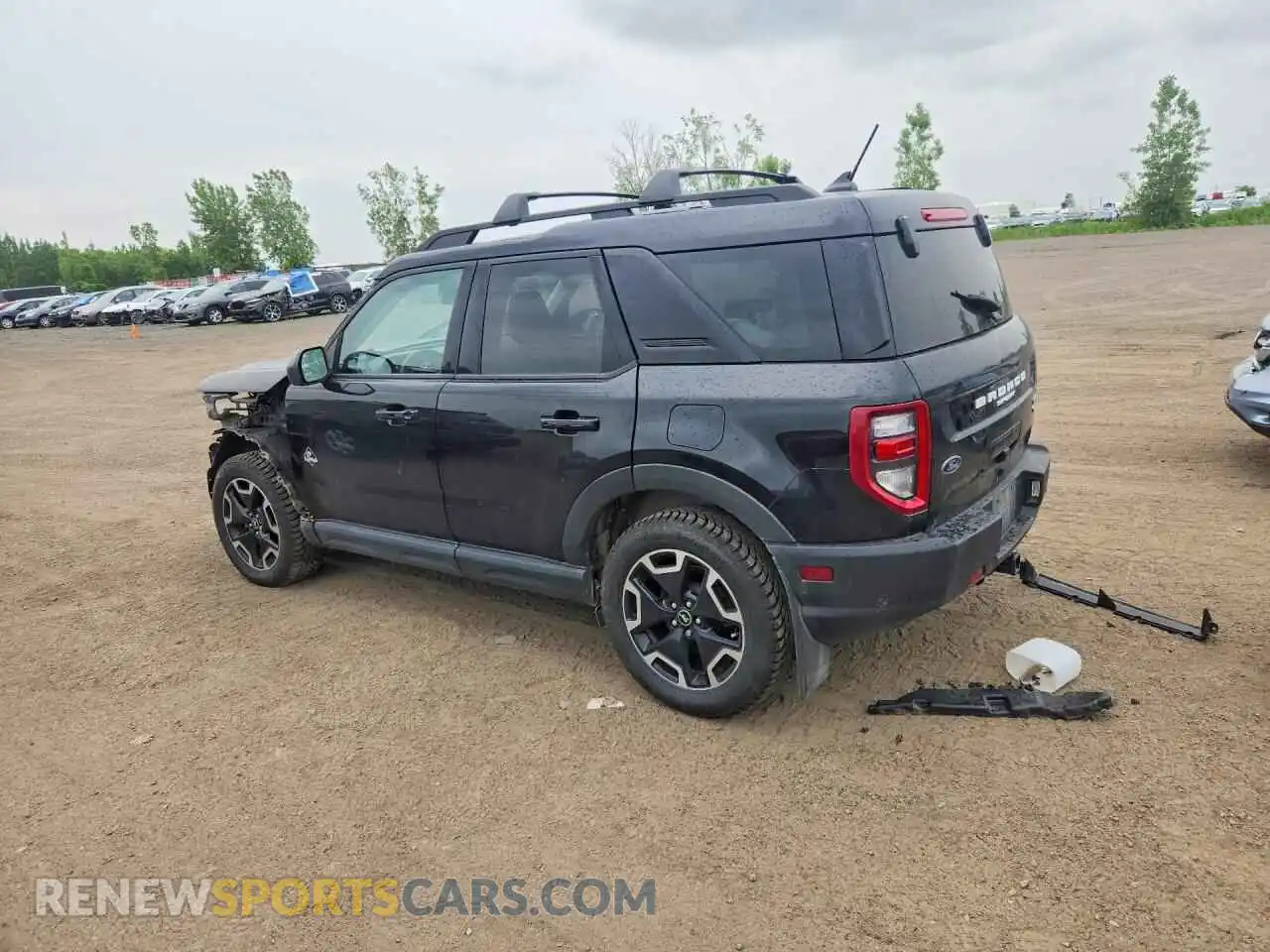 2 Photograph of a damaged car 3FMCR9C60MRB29901 FORD BRONCO 2021