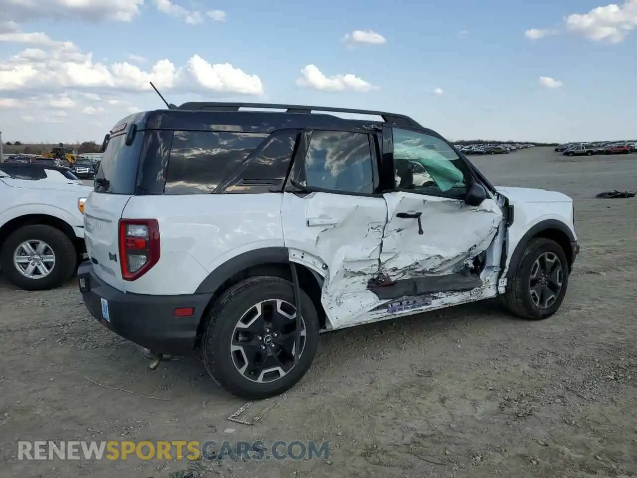 3 Photograph of a damaged car 3FMCR9C61MRA01912 FORD BRONCO 2021