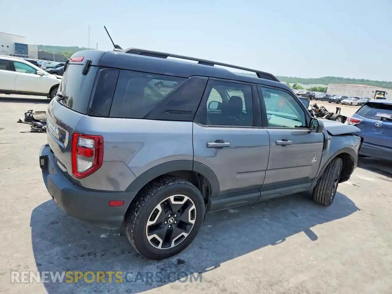 3 Photograph of a damaged car 3FMCR9C61MRA39253 FORD BRONCO 2021