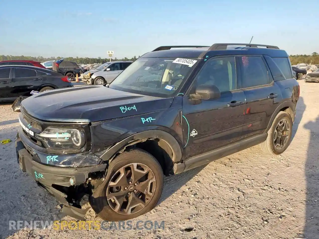 1 Photograph of a damaged car 3FMCR9C61MRB17210 FORD BRONCO 2021