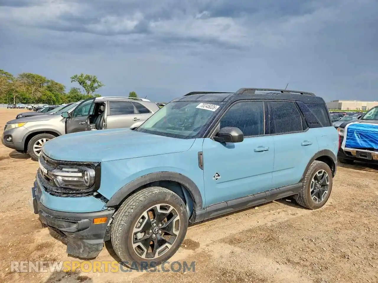 1 Photograph of a damaged car 3FMCR9C62MRA23837 FORD BRONCO 2021