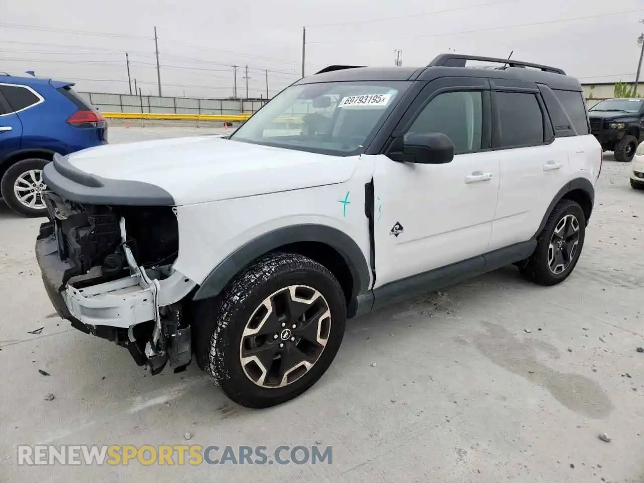 1 Photograph of a damaged car 3FMCR9C62MRA99154 FORD BRONCO 2021