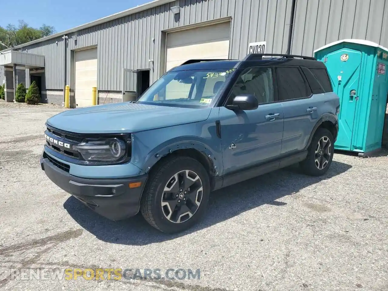 1 Photograph of a damaged car 3FMCR9C63MRA34829 FORD BRONCO 2021