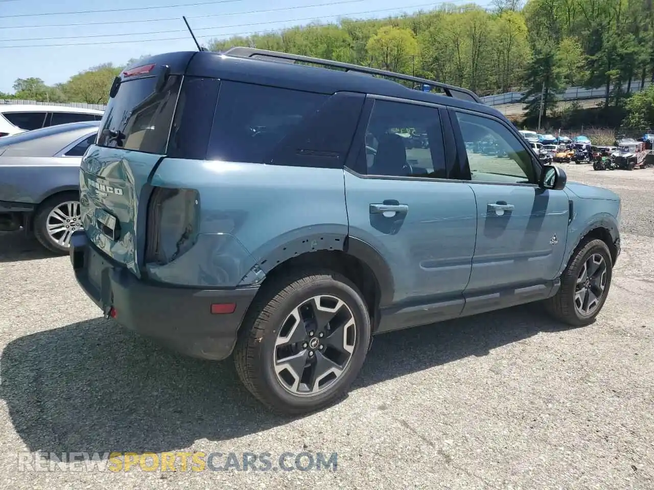 3 Photograph of a damaged car 3FMCR9C63MRA34829 FORD BRONCO 2021