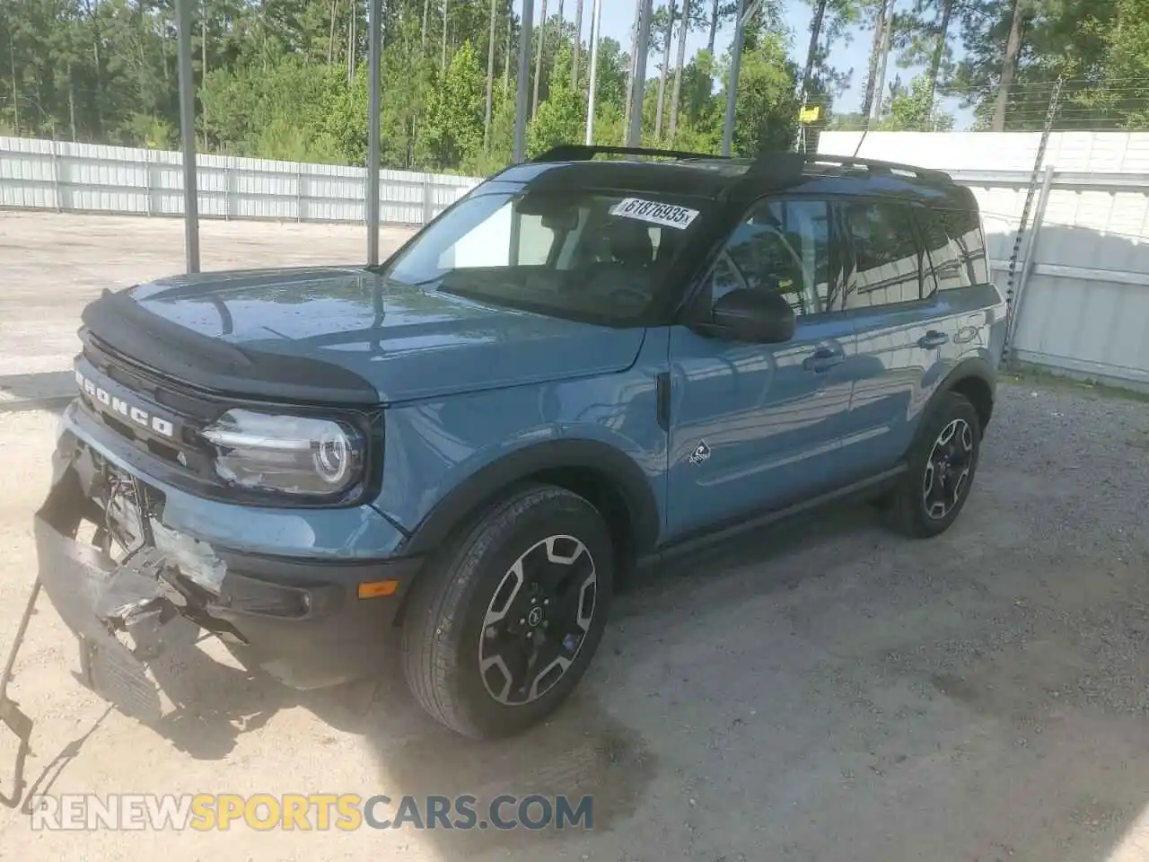 1 Photograph of a damaged car 3FMCR9C63MRA79608 FORD BRONCO 2021