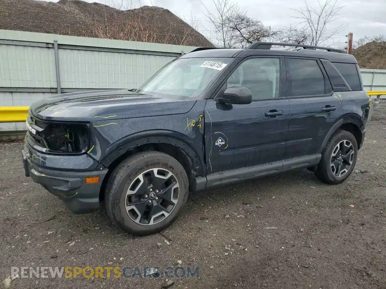 1 Photograph of a damaged car 3FMCR9C63MRB39368 FORD BRONCO 2021