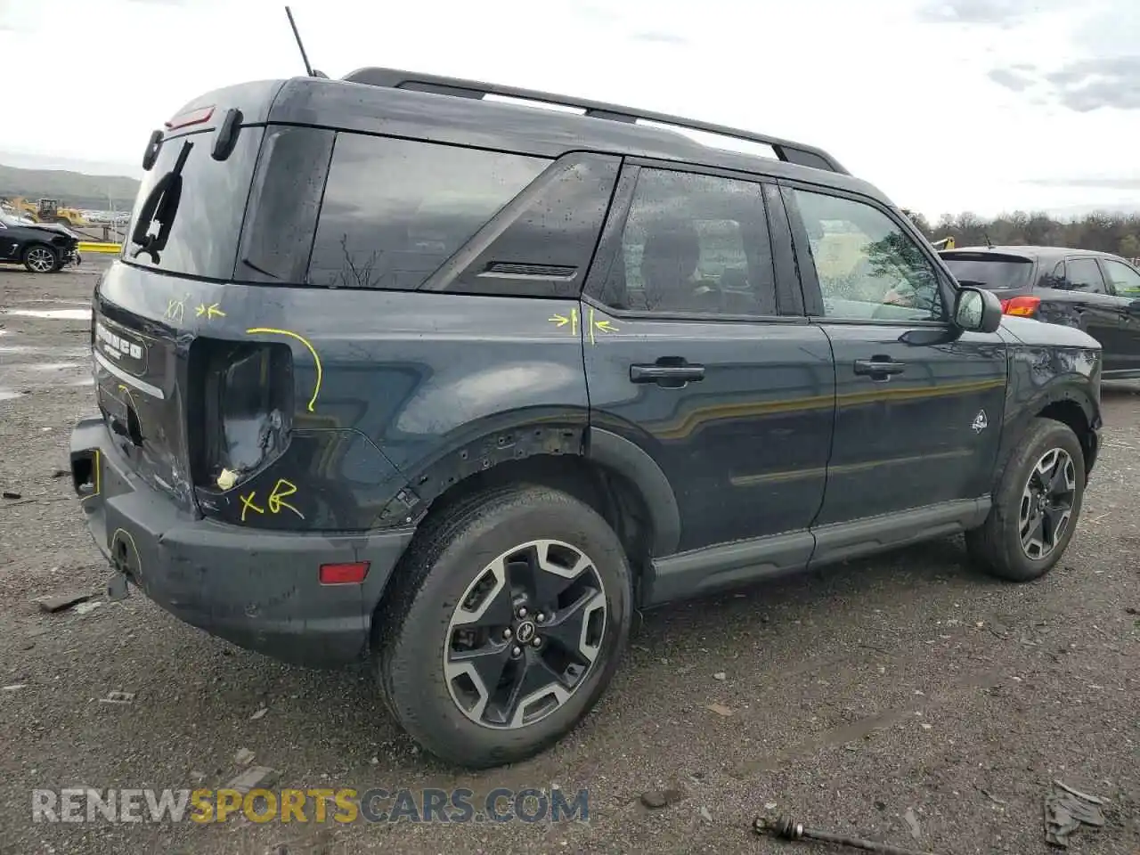 3 Photograph of a damaged car 3FMCR9C63MRB39368 FORD BRONCO 2021