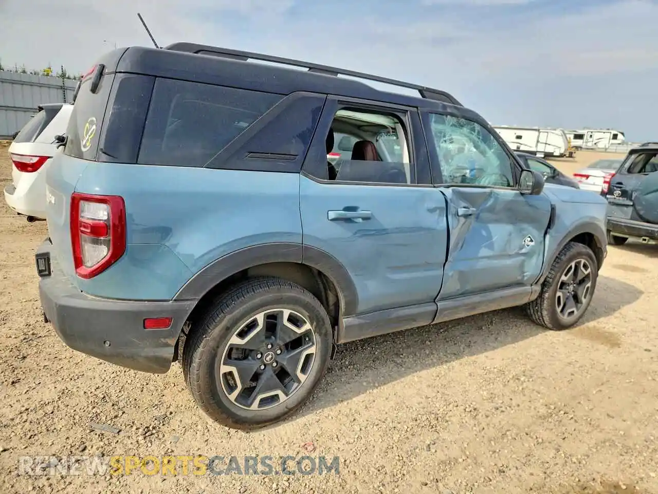3 Photograph of a damaged car 3FMCR9C64MRA56130 FORD BRONCO 2021