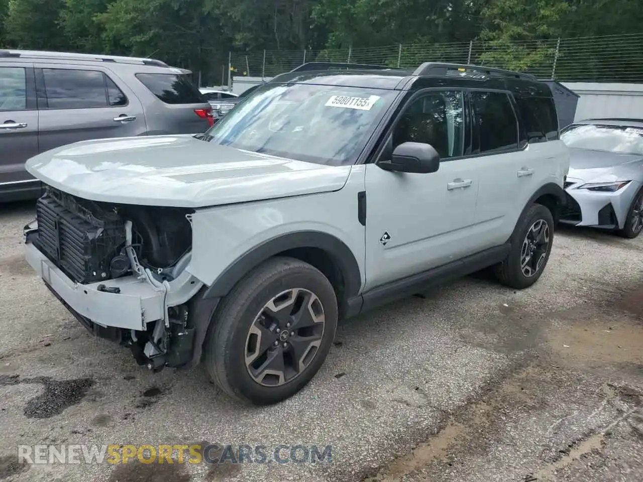 1 Photograph of a damaged car 3FMCR9C64MRA79164 FORD BRONCO 2021