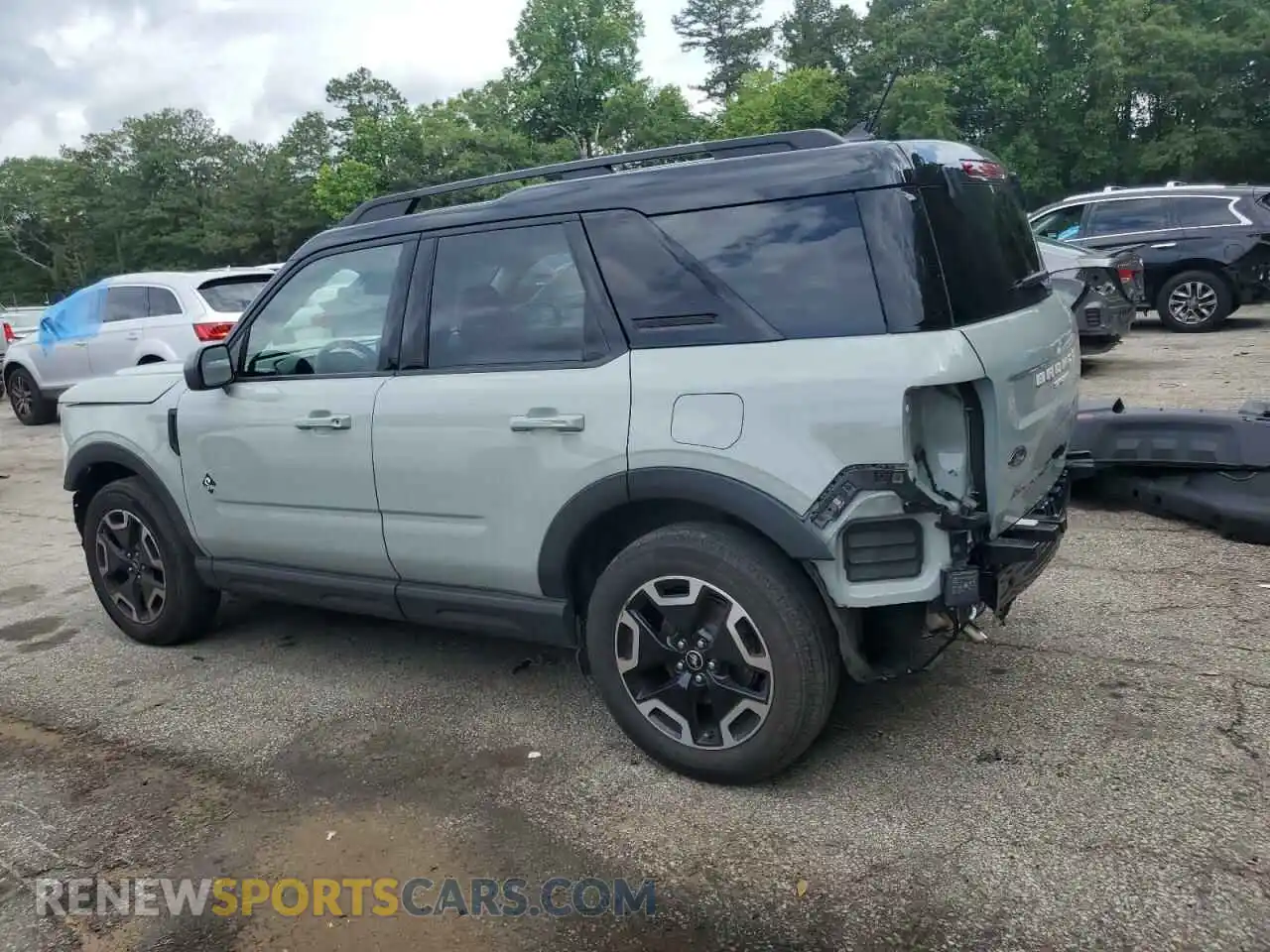 2 Photograph of a damaged car 3FMCR9C64MRA79164 FORD BRONCO 2021