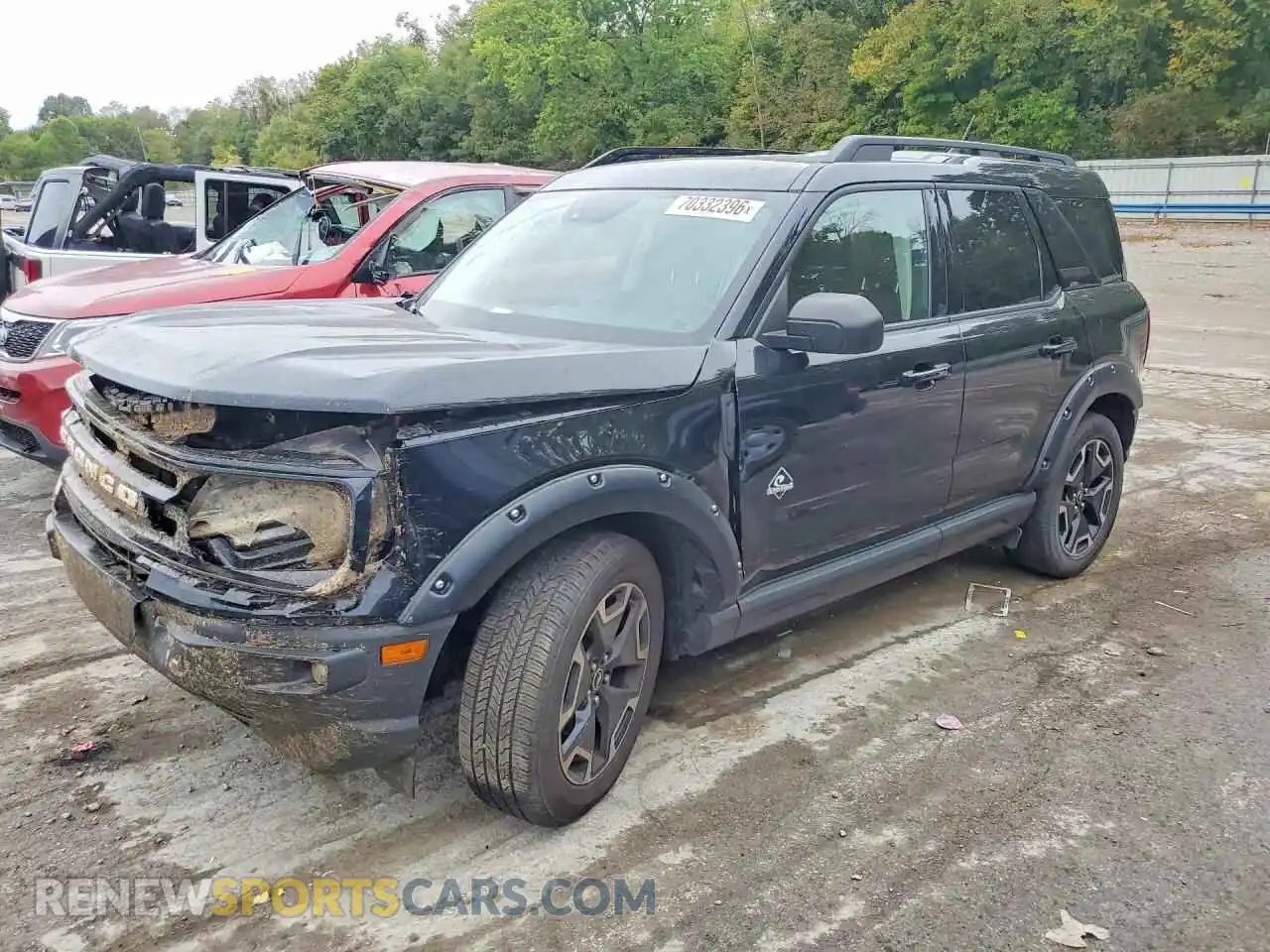 1 Photograph of a damaged car 3FMCR9C64MRA90830 FORD BRONCO 2021