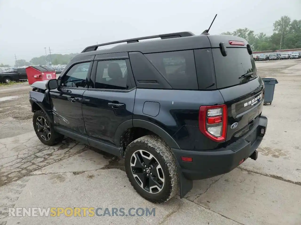2 Photograph of a damaged car 3FMCR9C64MRB01454 FORD BRONCO 2021