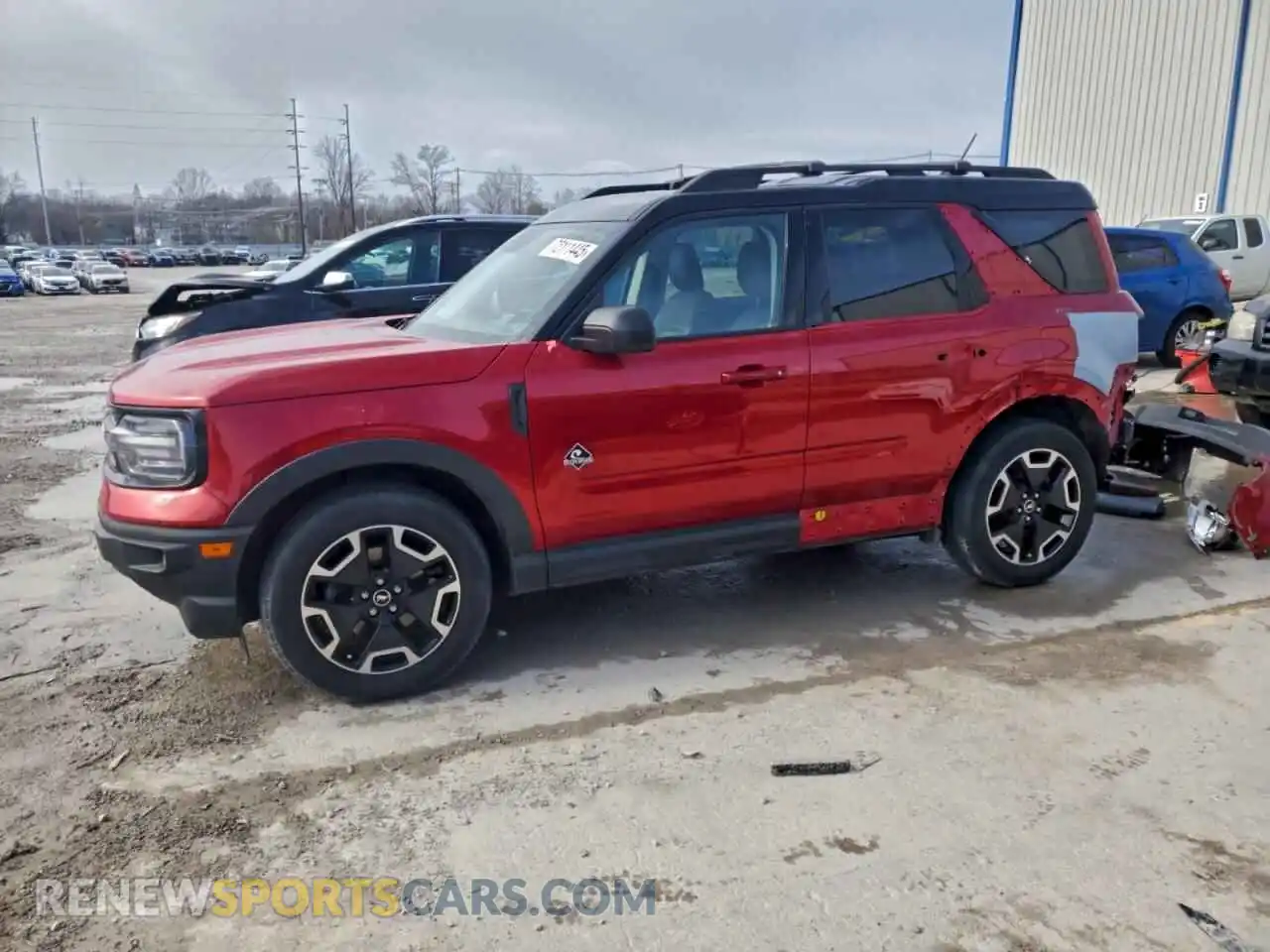 1 Photograph of a damaged car 3FMCR9C64MRB09084 FORD BRONCO 2021