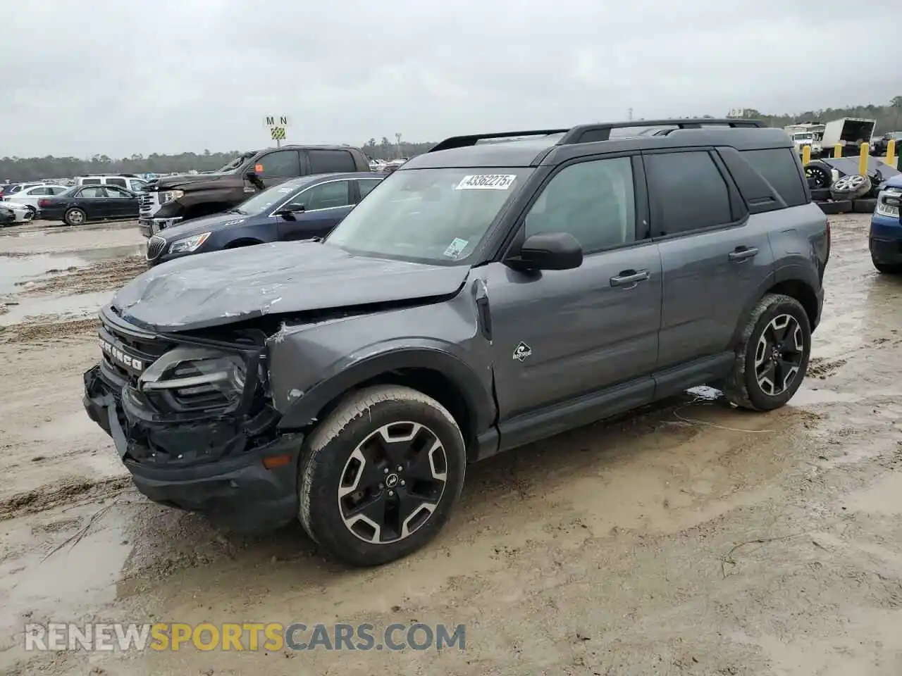 1 Photograph of a damaged car 3FMCR9C65MRA05462 FORD BRONCO 2021