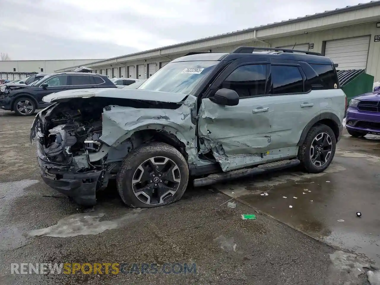 1 Photograph of a damaged car 3FMCR9C65MRB14195 FORD BRONCO 2021