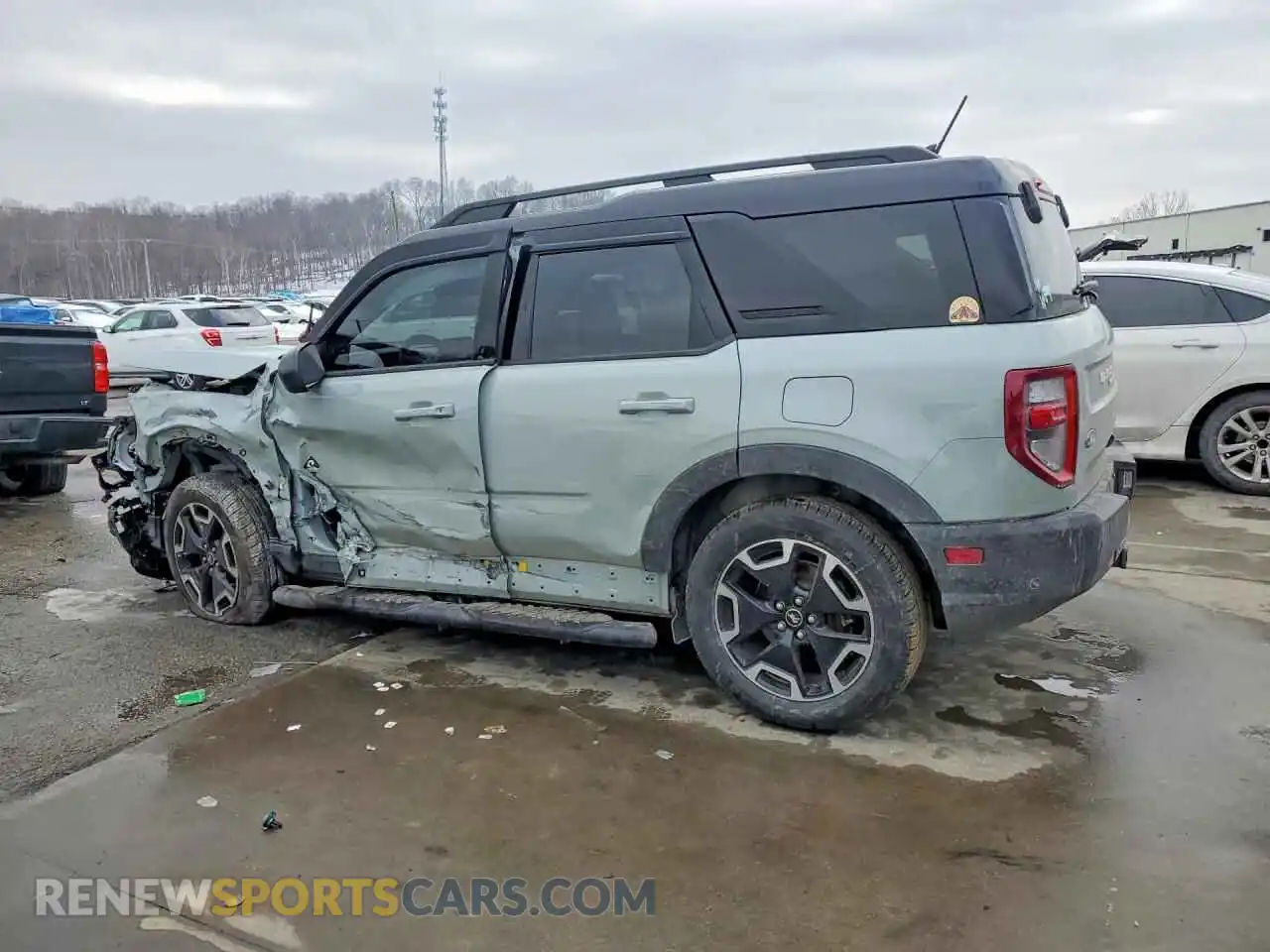 2 Photograph of a damaged car 3FMCR9C65MRB14195 FORD BRONCO 2021