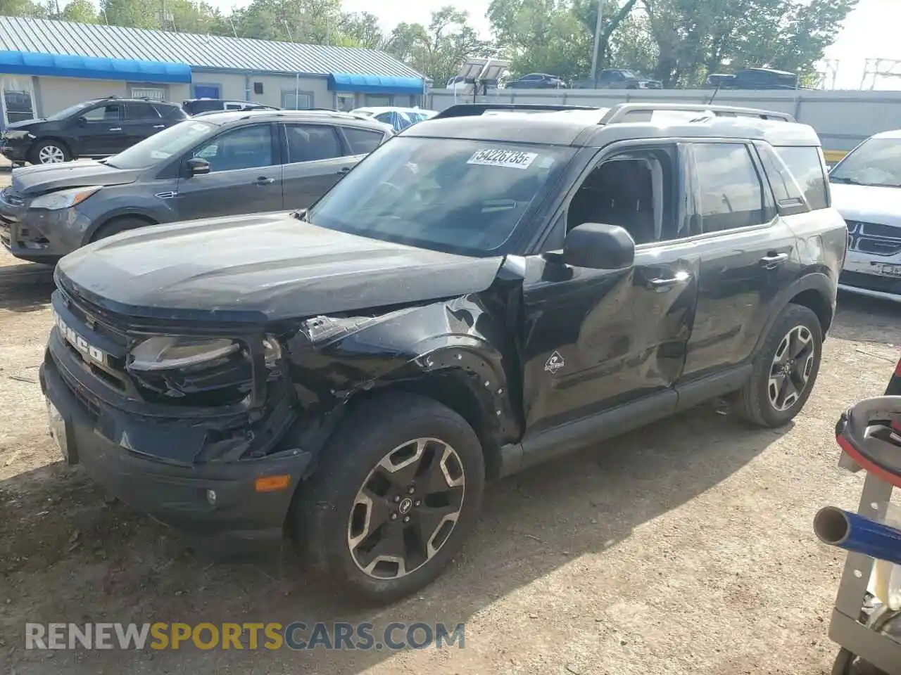 1 Photograph of a damaged car 3FMCR9C66MRA59546 FORD BRONCO 2021