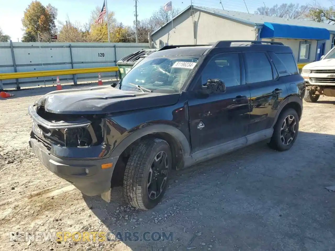 1 Photograph of a damaged car 3FMCR9C66MRB40689 FORD BRONCO 2021