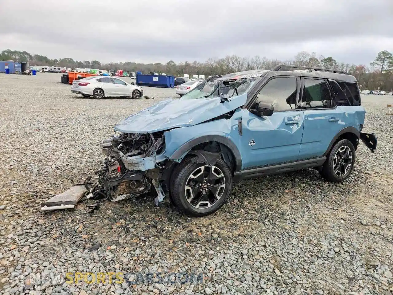 1 Photograph of a damaged car 3FMCR9C67MRB08253 FORD BRONCO 2021