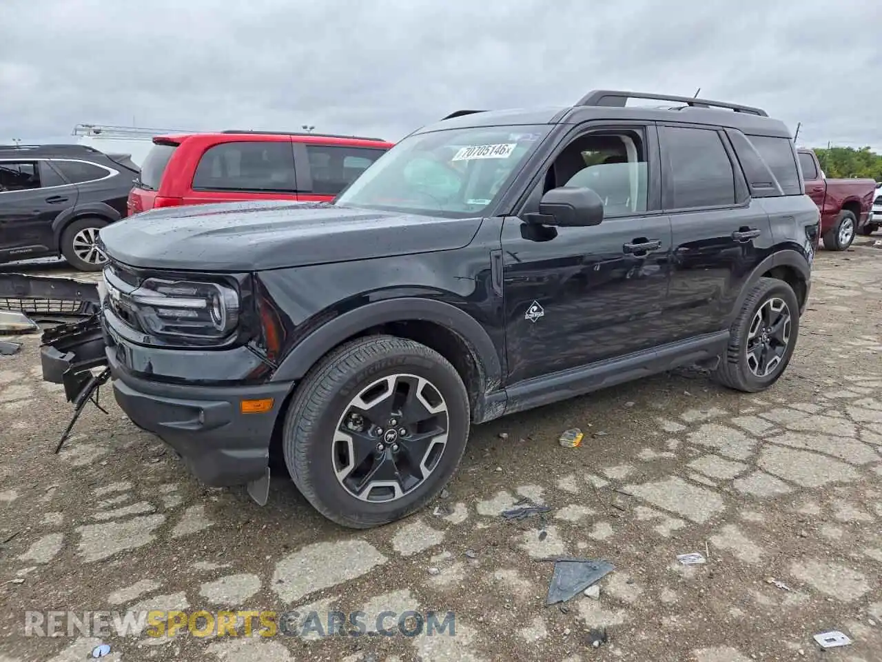 1 Photograph of a damaged car 3FMCR9C68MRA28511 FORD BRONCO 2021