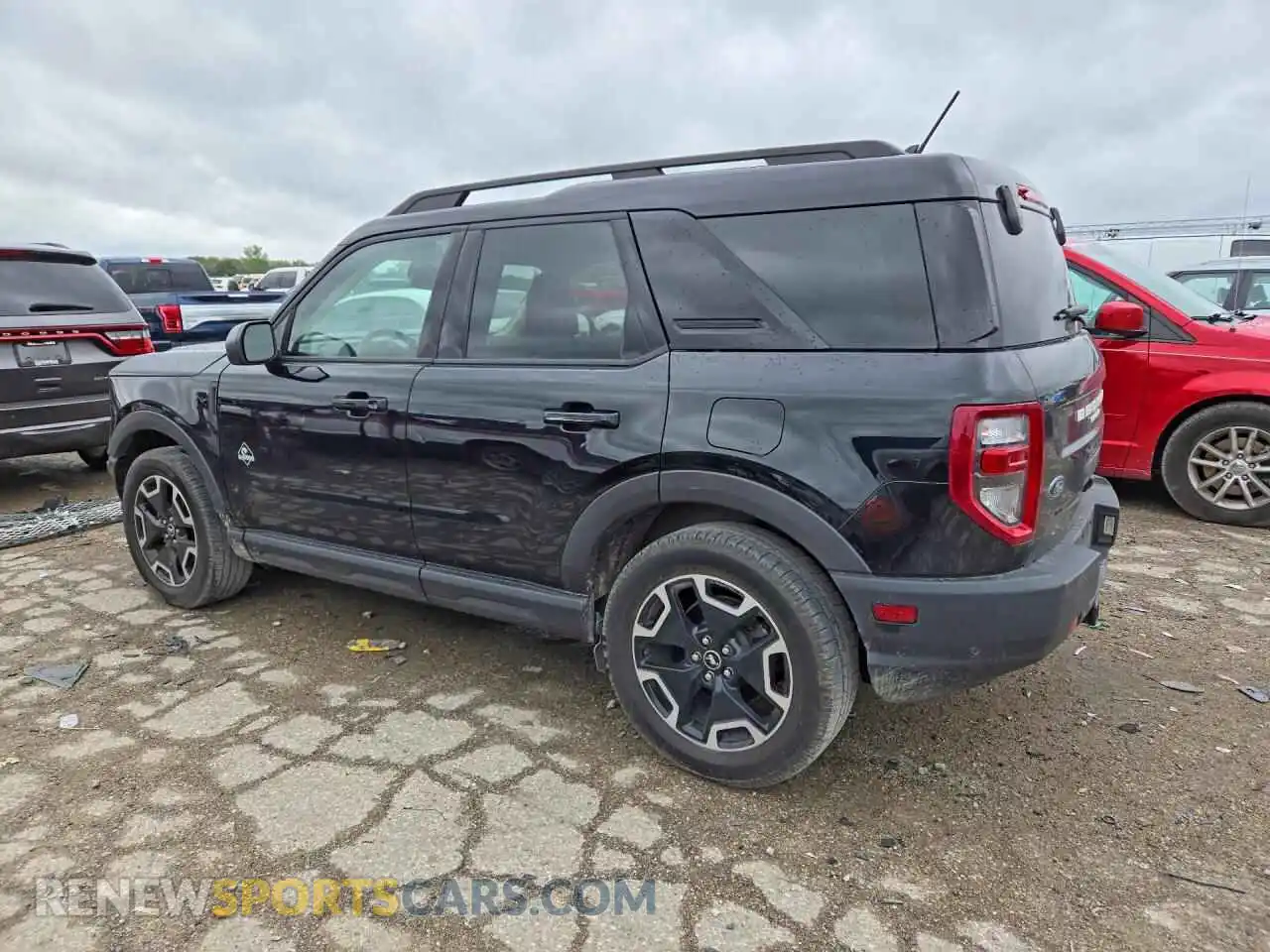 2 Photograph of a damaged car 3FMCR9C68MRA28511 FORD BRONCO 2021