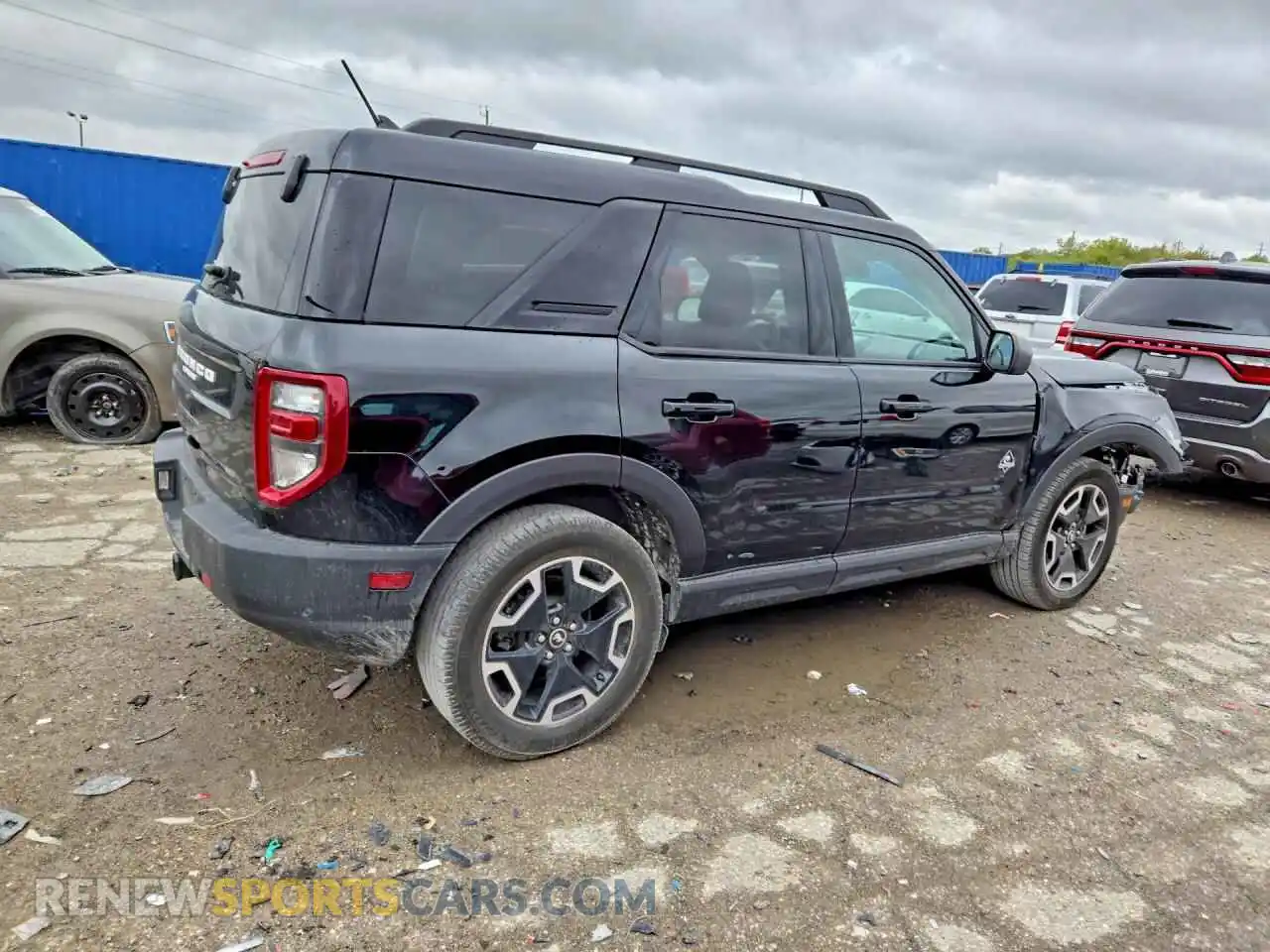 3 Photograph of a damaged car 3FMCR9C68MRA28511 FORD BRONCO 2021