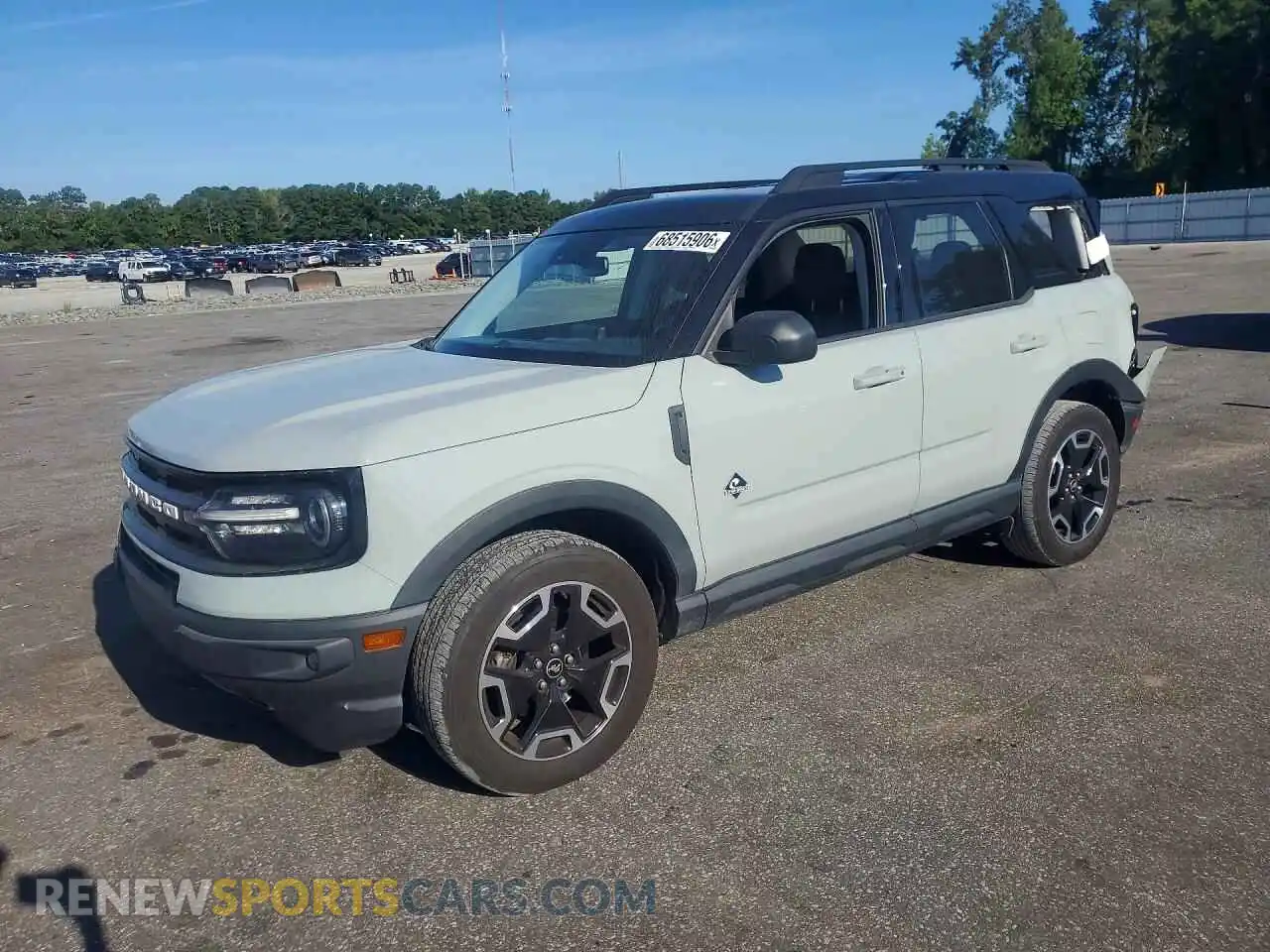 1 Photograph of a damaged car 3FMCR9C68MRA57121 FORD BRONCO 2021