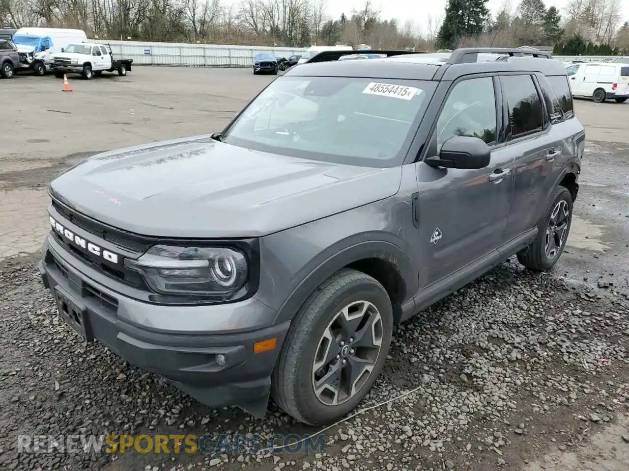 1 Photograph of a damaged car 3FMCR9C68MRA88031 FORD BRONCO 2021