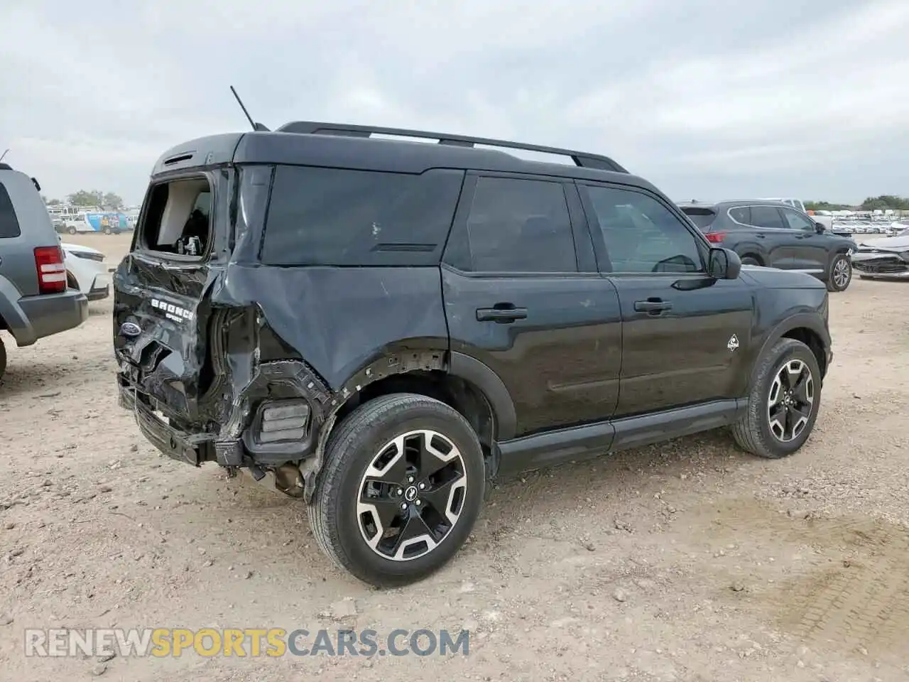 3 Photograph of a damaged car 3FMCR9C68MRB37504 FORD BRONCO 2021