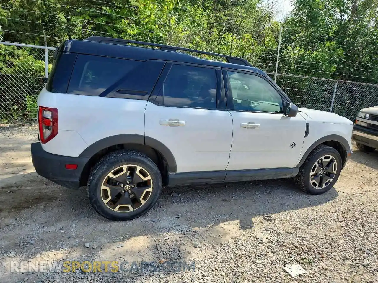 3 Photograph of a damaged car 3FMCR9C69MRA61453 FORD BRONCO 2021