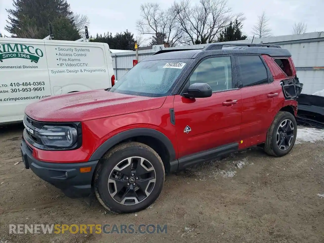 1 Photograph of a damaged car 3FMCR9C69MRA96221 FORD BRONCO 2021