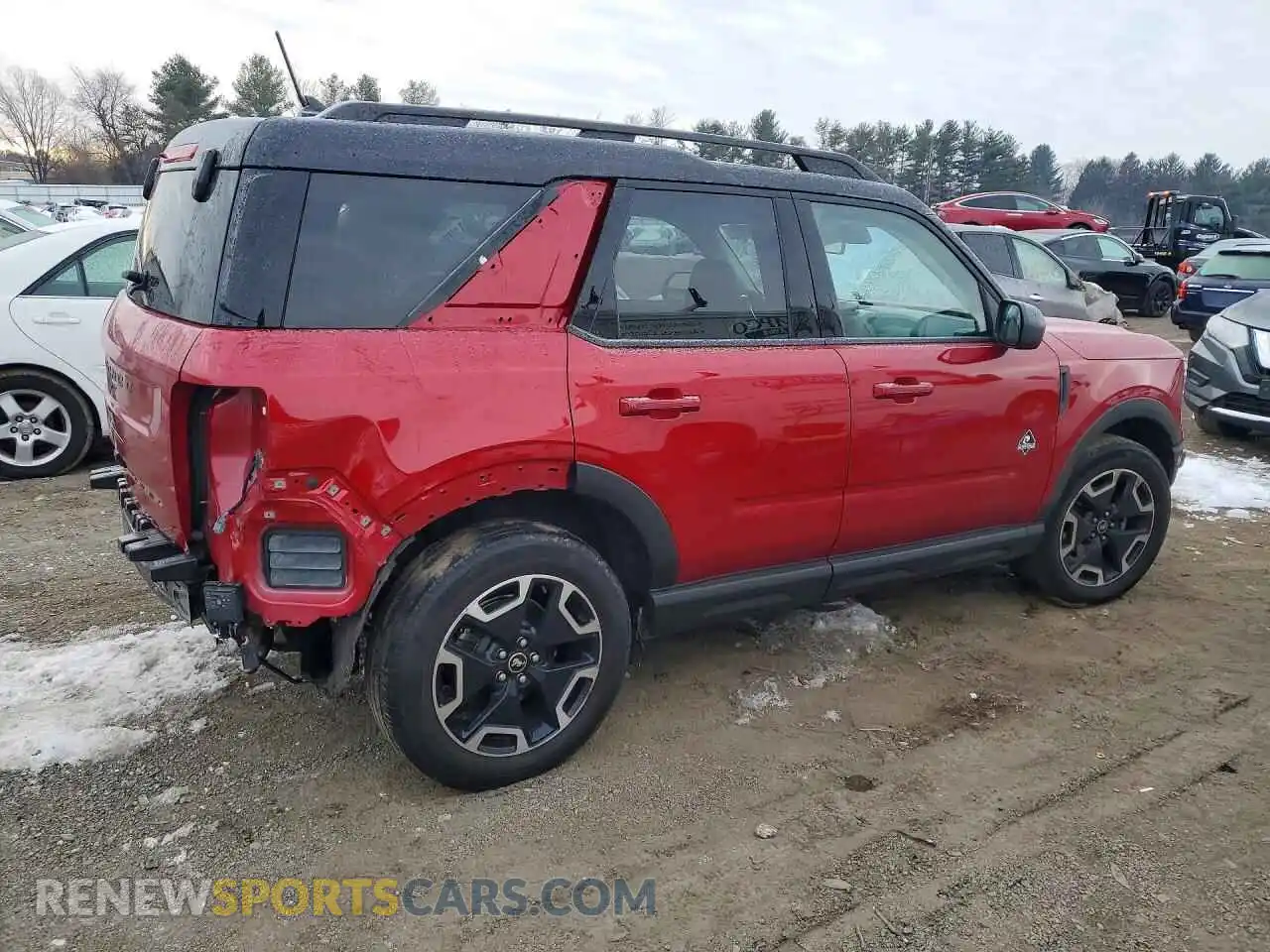 3 Photograph of a damaged car 3FMCR9C69MRA96221 FORD BRONCO 2021