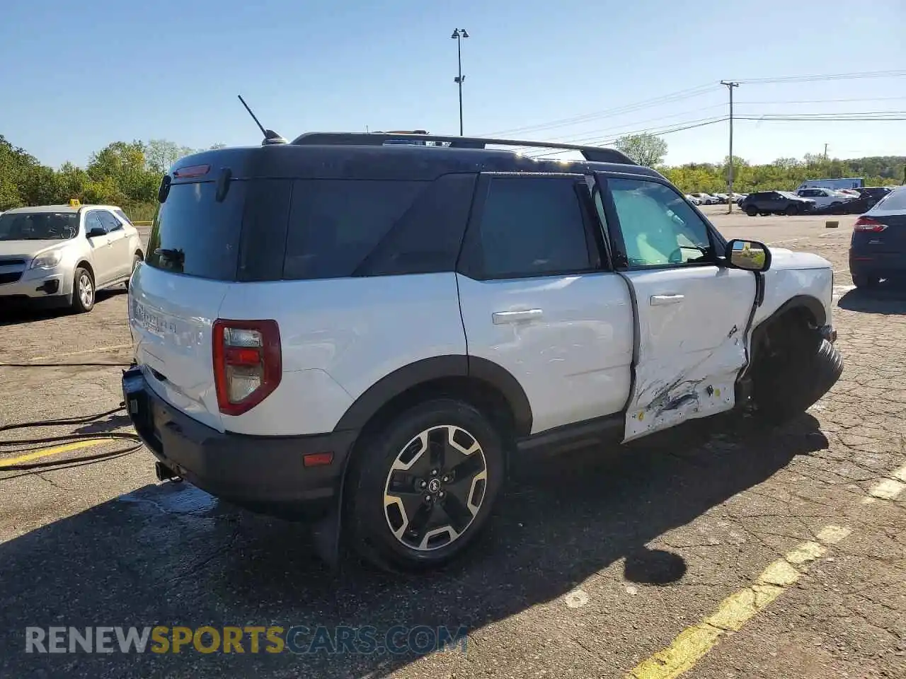 3 Photograph of a damaged car 3FMCR9C6XMRA27568 FORD BRONCO 2021