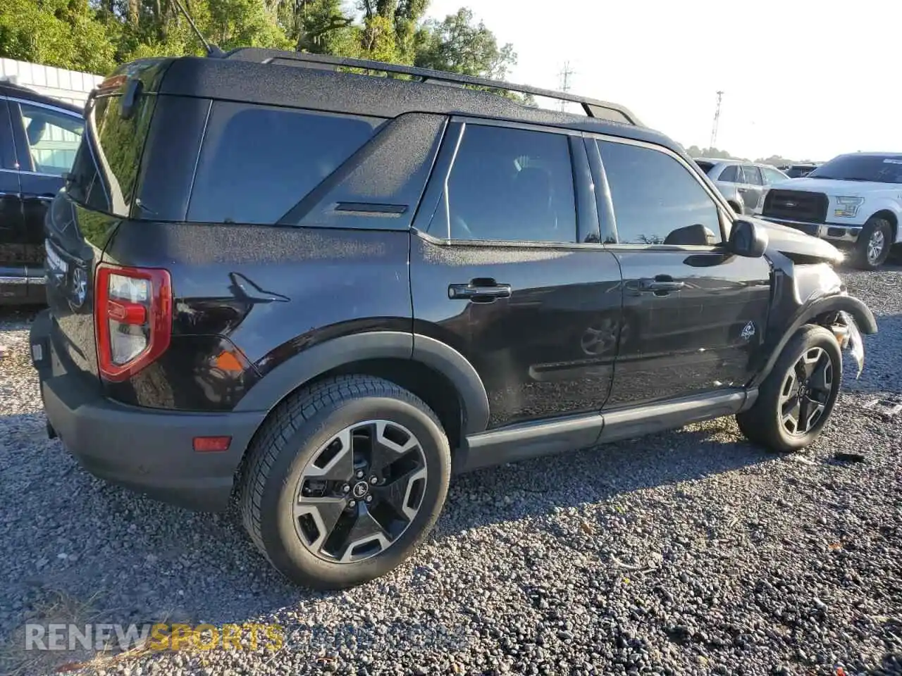 3 Photograph of a damaged car 3FMCR9C6XMRA34925 FORD BRONCO 2021