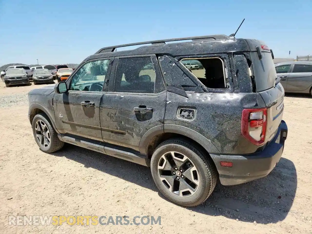 2 Photograph of a damaged car 3FMCR9C6XMRA46962 FORD BRONCO 2021