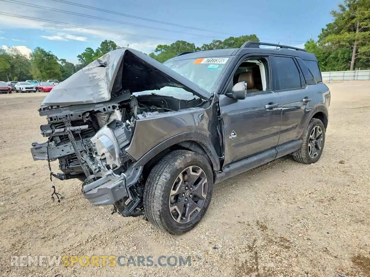 1 Photograph of a damaged car 3FMCR9C6XMRA99788 FORD BRONCO 2021