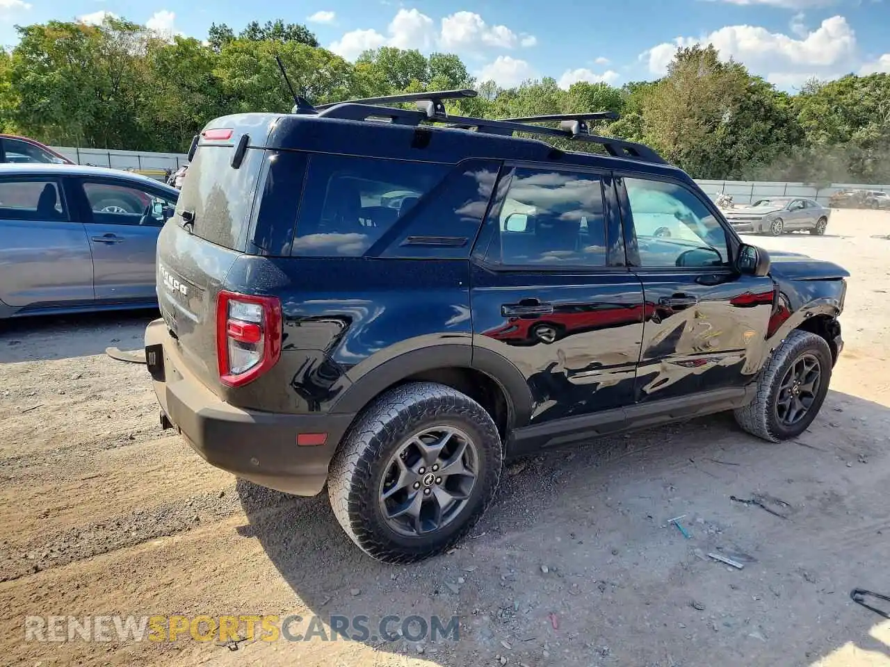 3 Photograph of a damaged car 3FMCR9D90MRA03644 FORD BRONCO 2021