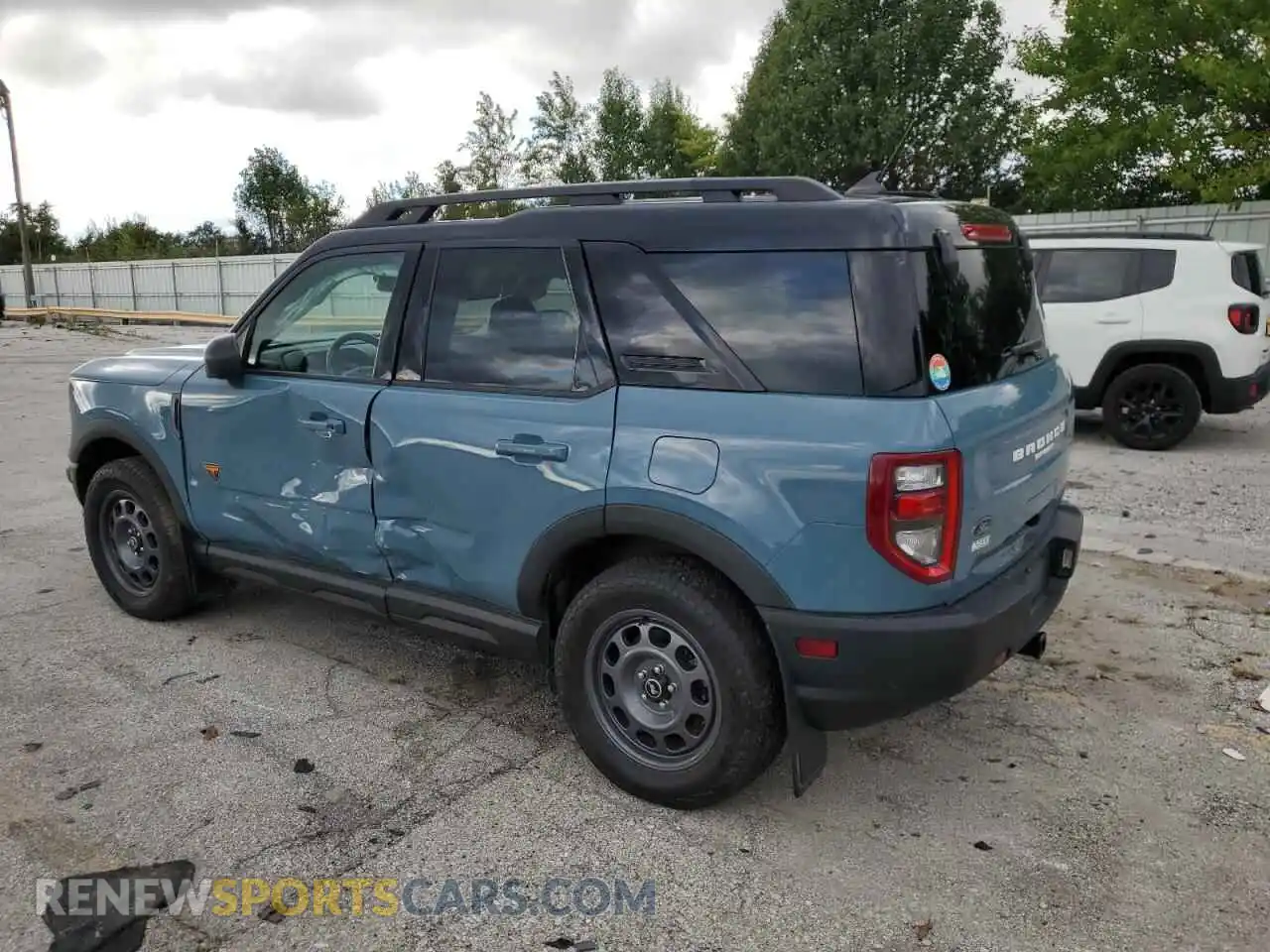 2 Photograph of a damaged car 3FMCR9D90MRA52004 FORD BRONCO 2021