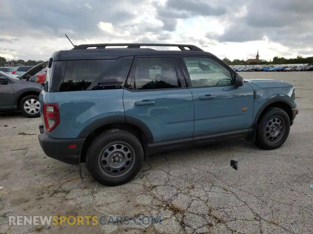 3 Photograph of a damaged car 3FMCR9D90MRA52004 FORD BRONCO 2021