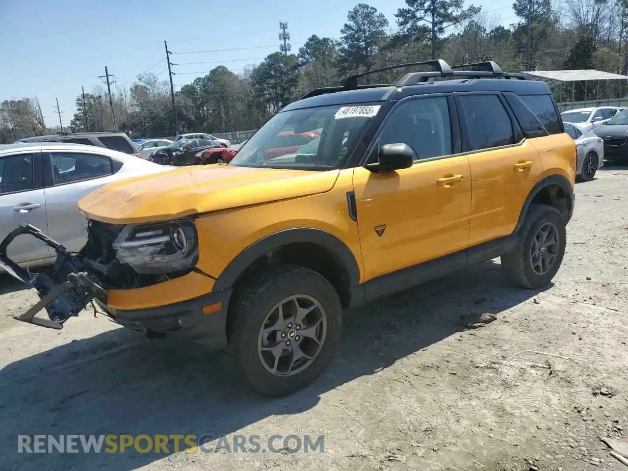 1 fotografías del automóvil dañado 3FMCR9D91MRB06667 FORD BRONCO 2021